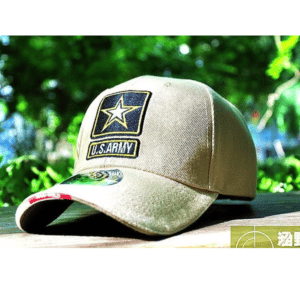 us army baseball cap/peak (sand/black)