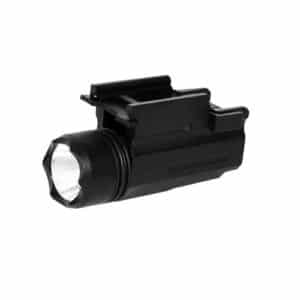 compact flashlight with quick disconnect release