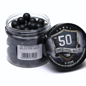 50 cal rubber steel ball s-type