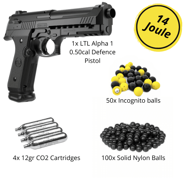 ltl alpha 1 0.50cal self-defence pistol